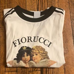 Fiorucci x adidas collab t shirt